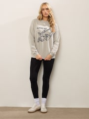 Long Tall Sally Natural Alpine Sweatshirt - Image 3 of 5