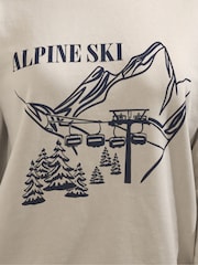 Long Tall Sally Natural Alpine Sweatshirt - Image 4 of 5