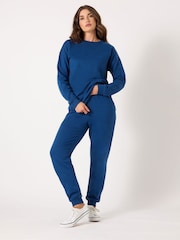 Long Tall Sally Blue Cuffed Joggers - Image 2 of 5