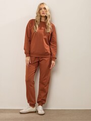 Long Tall Sally Orange Cuffed Joggers - Image 1 of 4