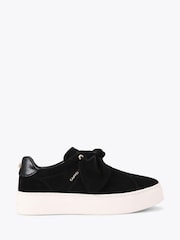 Carvela Black Chiara Bow Trainers - Imagem 1 de 4