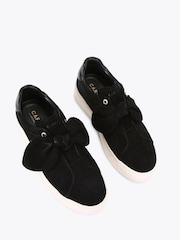 Carvela Black Chiara Bow Trainers - Imagem 2 de 4
