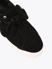 Carvela Black Chiara Bow Trainers - Imagem 3 de 4