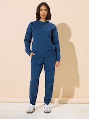 Azul - PixieGirl Petite Co-Ord Sweatshirt - Imagem 2 de 5