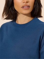 Azul - PixieGirl Petite Co-Ord Sweatshirt - Imagem 4 de 5
