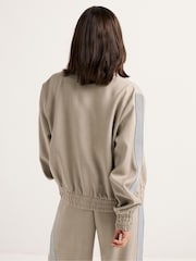 PixieGirl Petite Natural Tailored Bomber Jacket - Image 3 of 5