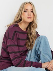 Long Tall Sally Stripe Sweatshirt - Imagem 4 de 5