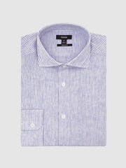 Reiss Bengal Blue White Ruban Shirt - Image 2 of 8