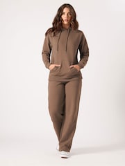 Long Tall Sally Natural Wide Fit Wide Leg Joggers - Image 2 of 5