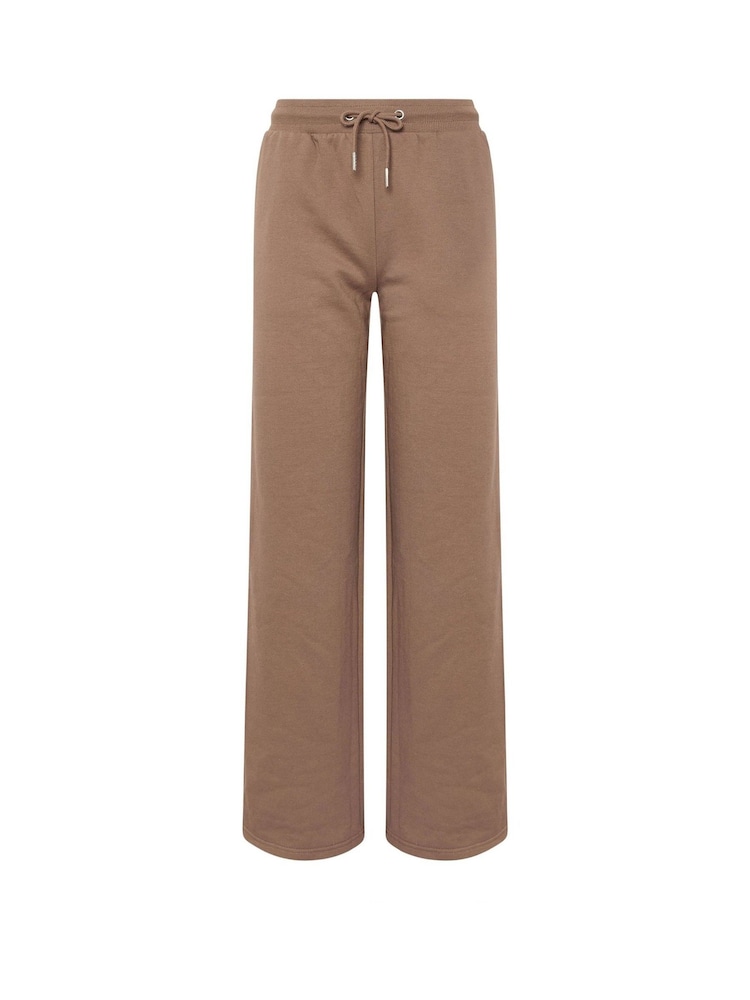 Long Tall Sally Natural Wide Fit Wide Leg Joggers - Image 5 of 5
