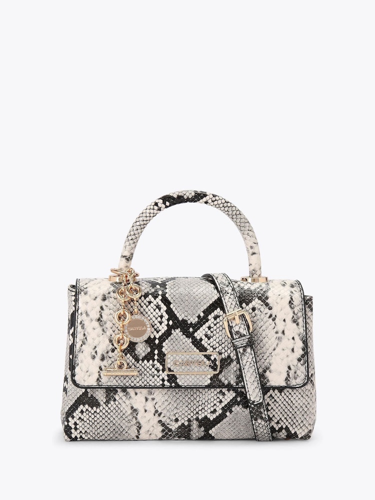 Carvela Black Alto Top Handle Black Bag - Image 1 of 4