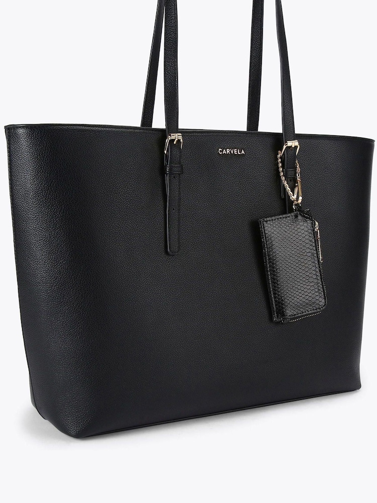 Carvela Black Large Shopper Bag - Image 2 of 4