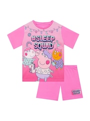 Character Pink Peppa Pig Short Pyjamas - Image 1 of 11
