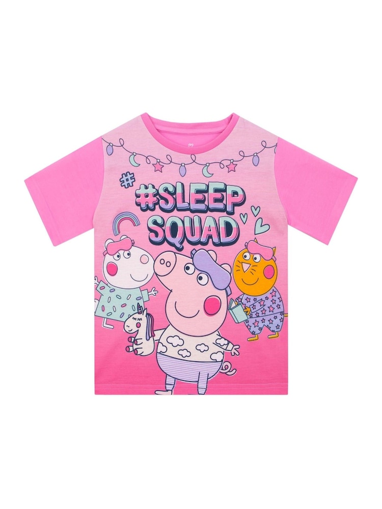 Character Pink Peppa Pig Short Pyjamas - Image 2 of 11