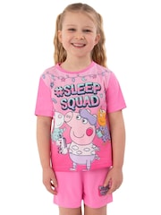 Character Pink Peppa Pig Short Pyjamas - Image 6 of 11