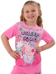 Character Pink Peppa Pig Short Pyjamas - Image 8 of 11