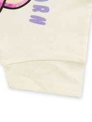Character Cream Squishmallows Lola The Unicorn Fluffy Maine Print T-Shirt - Image 4 of 11
