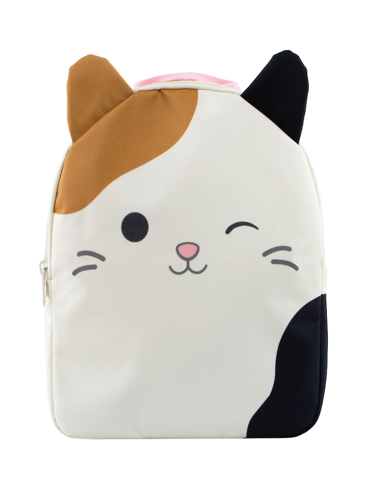 Character Cream Squishmallows Cam The Cat Backpack With 3D Ears - Image 1 of 11