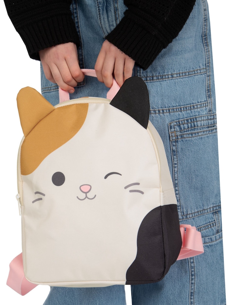 Character Cream Squishmallows Cam The Cat Backpack With 3D Ears - Image 11 of 11