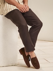 Jones Bootmaker Brown Retford Leather Loafers - Image 1 of 2