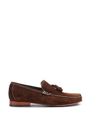 Jones Bootmaker Brown Retford Leather Loafers - Image 3 of 7