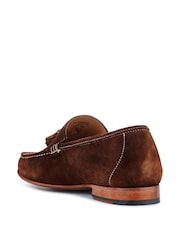 Jones Bootmaker Brown Retford Leather Loafers - Image 4 of 7