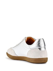 Jones Bootmaker White Artea Leather Trainers - Image 4 of 5