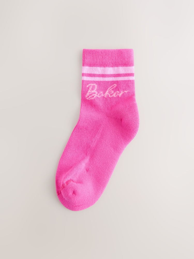 Baker by Ted Baker Sporty Cushioned Sole Socks 3 Pack - Image 2 of 6