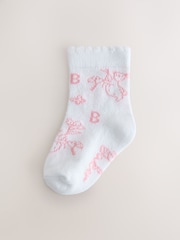 Baker by Ted Baker Girls Socks 5 Pack - Image 6 of 6