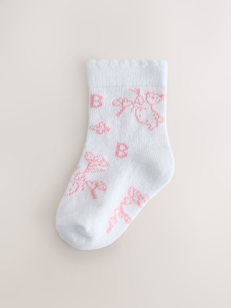 Baker by Ted Baker Girls Socks 5 Pack - Image 6 of 6