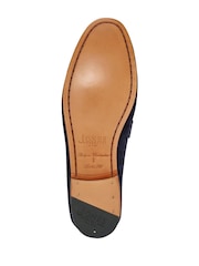 Jones Bootmaker Blue Retford Leather Loafers - Image 4 of 5