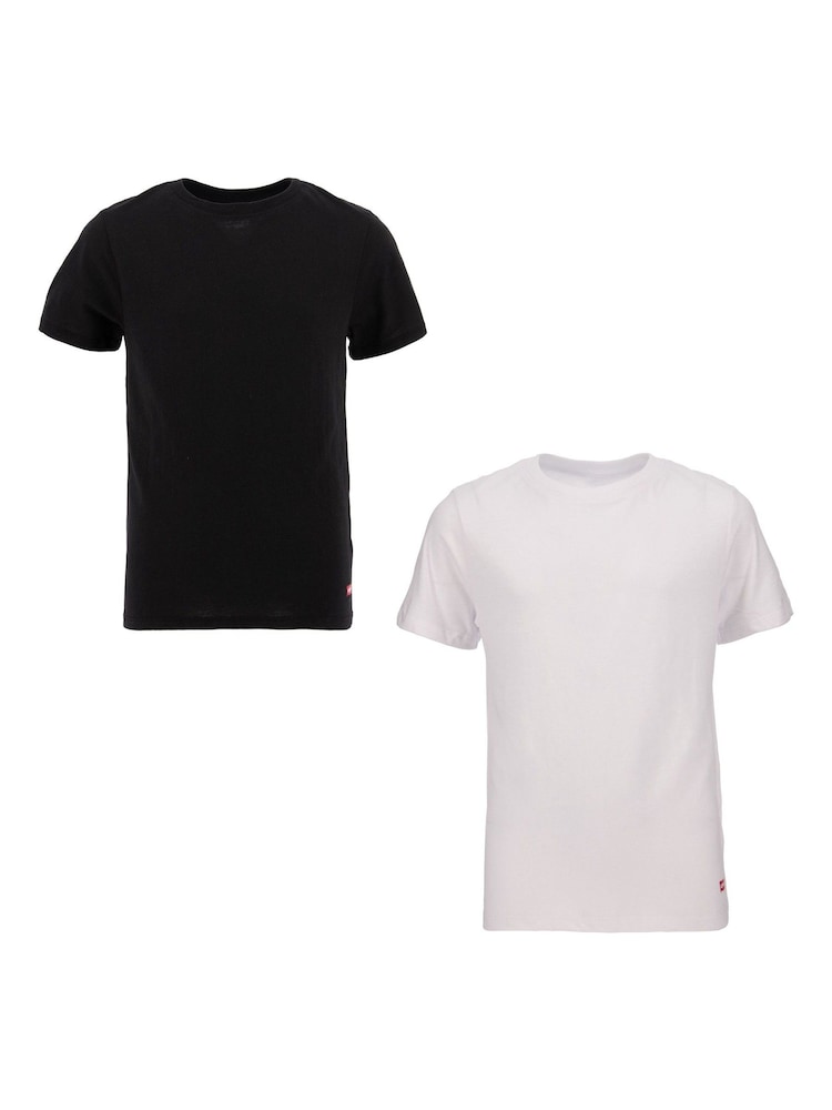 Levi's® Black Crew Neck T-Shirts 2 Pack - Image 1 of 4 Levi's® Black Crew Neck T-Shirts 2 Pack - Image 1 of 4