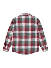 Levi's® Red Logo Buffalo Check Flannel Shirt - Image 2 of 5
