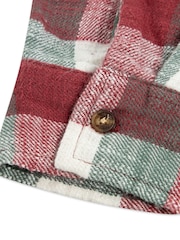 Levi's® Red Logo Buffalo Check Flannel Shirt - Image 3 of 5