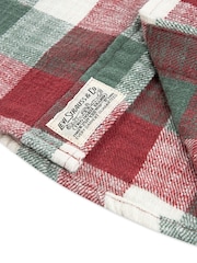 Levi's® Red Logo Buffalo Check Flannel Shirt - Image 4 of 5