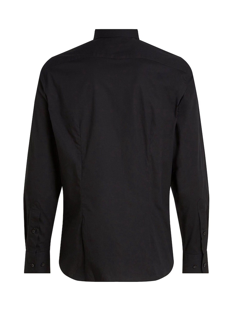 Camisa de popeline Tommy Hilfiger Regular Fit Flex - Imagem 6 de 6