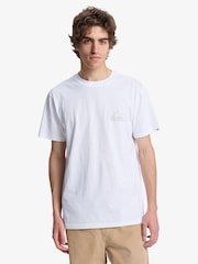 Quiksilver White Mini EV Logo Short Sleeve T-Shirt - Image 1 of 6