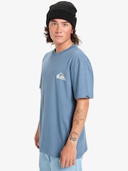 Quiksilver Blue Mini EV Logo Short Sleeve T-Shirt - Image 4 of 8