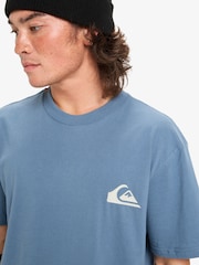 Quiksilver Blue Mini EV Logo Short Sleeve T-Shirt - Image 5 of 8