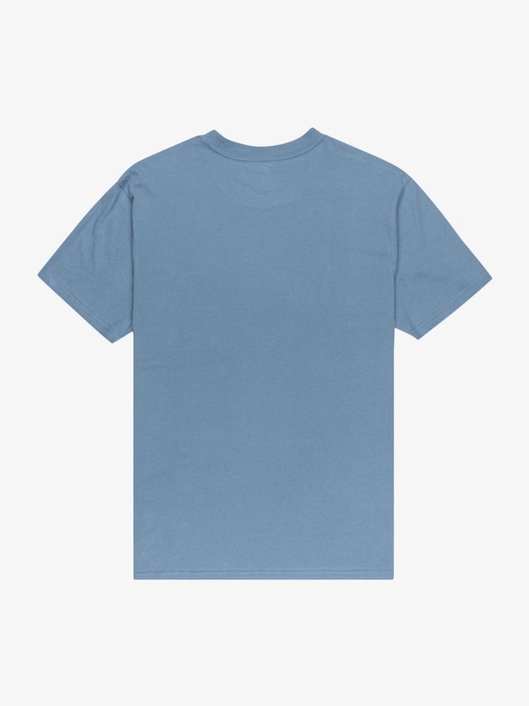Quiksilver Blue Mini EV Logo Short Sleeve T-Shirt - Image 8 of 8