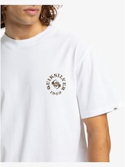 Quiksilver EV Summer Salt Short Sleeve Backprint Graphic Logo T-Shirt - صورة 5 من 8