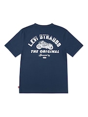 Levi's® Blue Speed Trials Back Graphic Print Short Sleeve T-Shirt - Image 2 of 4