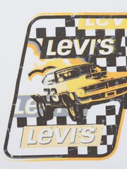 Levi's® White Race To The Finish Logo Short Sleeve T-Shirt - Image 3 of 4