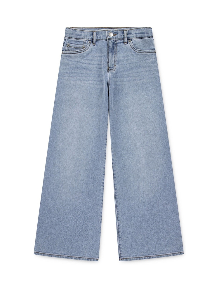 Levi's® Blue High Rise Baggy Wide Leg Jeans - Image 1 of 3 Levi's® Blue High Rise Baggy Wide Leg Jeans - Image 1 of 3
