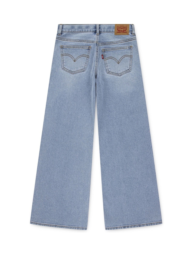 Levi's® Blue High Rise Baggy Wide Leg Jeans - Image 2 of 3 Levi's® Blue High Rise Baggy Wide Leg Jeans - Image 2 of 3
