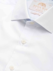 The Savile Row Company Slim Fit Single Cuff Two-Ply Cotton Gold Label Formal Shirt - Image 5 of 6