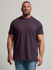 BadRhino Big & Tall Blue Longline T-Shirts 3 Pack - Image 2 of 9