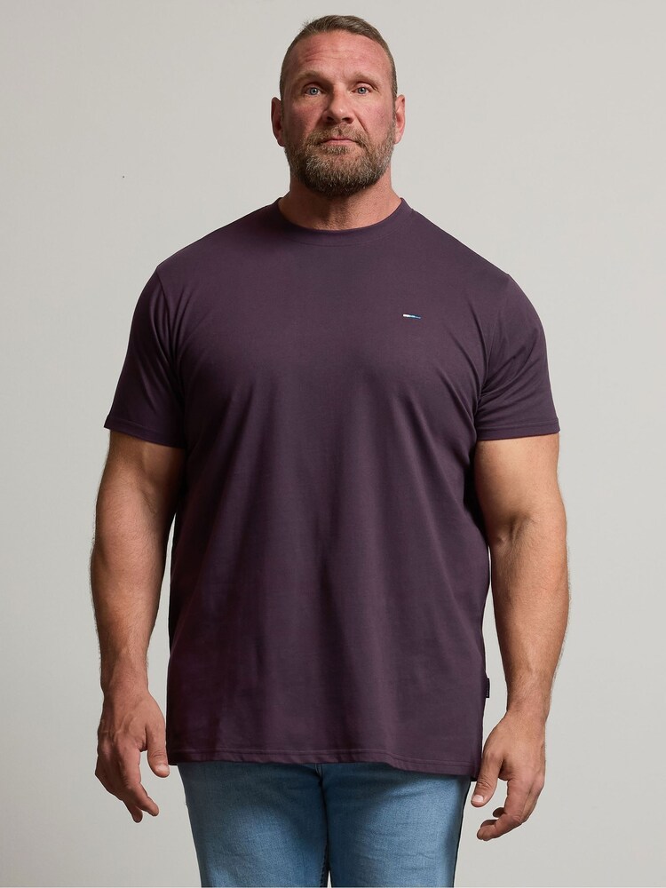 BadRhino Big & Tall Blue Longline T-Shirts 3 Pack - Image 2 of 9