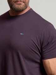 BadRhino Big & Tall Blue Longline T-Shirts 3 Pack - Image 5 of 9