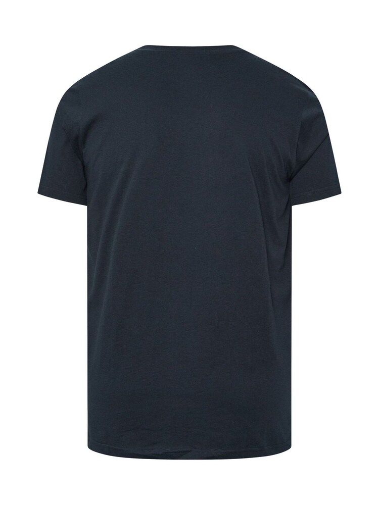 BadRhino Big & Tall Blue Longline T-Shirts 3 Pack - Image 9 of 9
